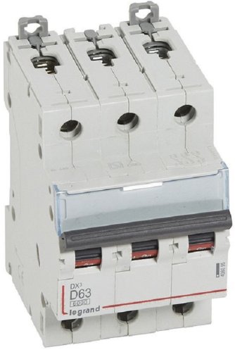 Выключатель автоматический Legrand DX3-E 6000 3п 63А D 10кА картинка